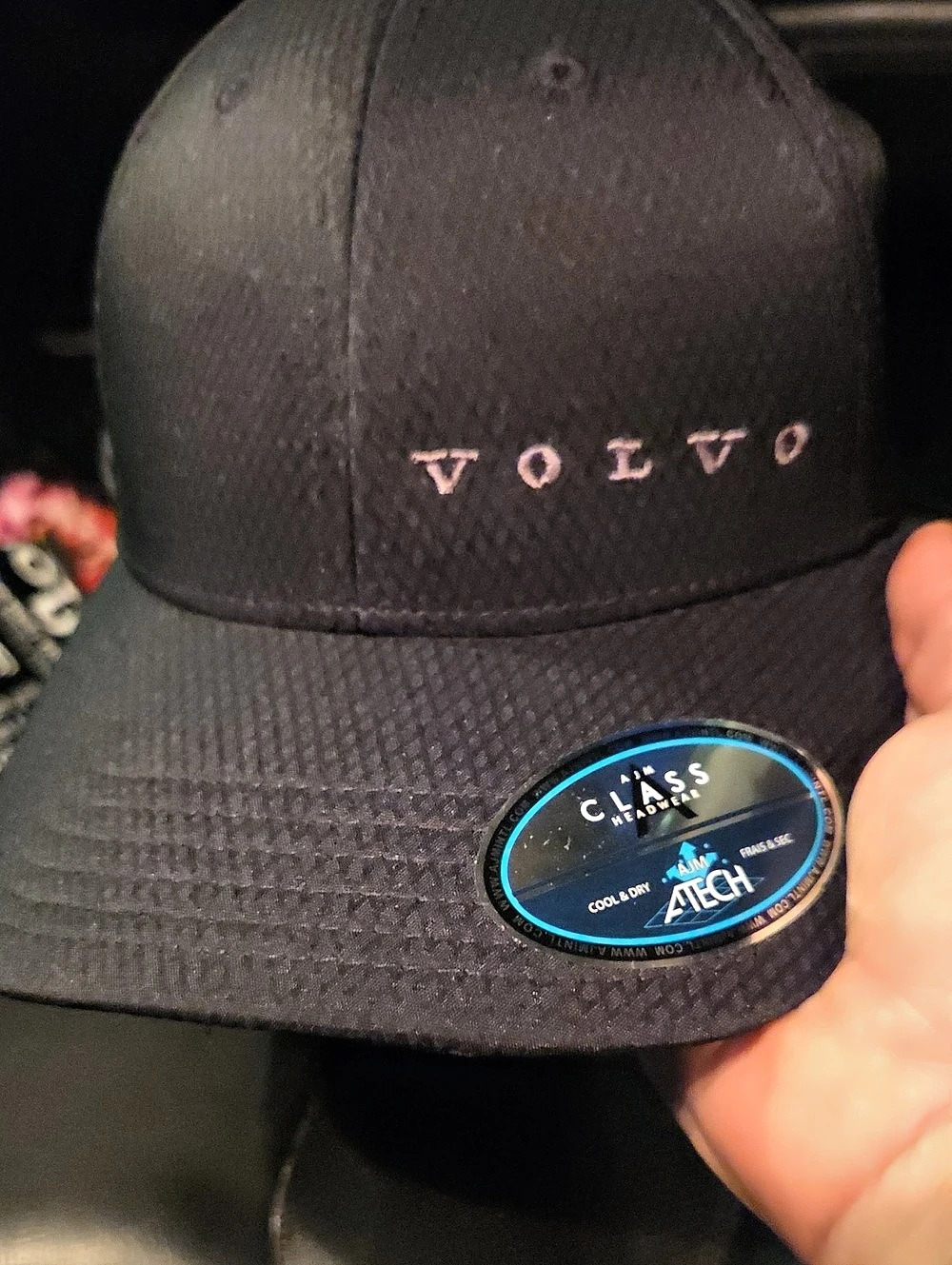 VOLVO Logo Baseball Cap in Black NWT